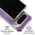 Purple Glitter Musical Heart Pixel 9/9 Pro Clear Case